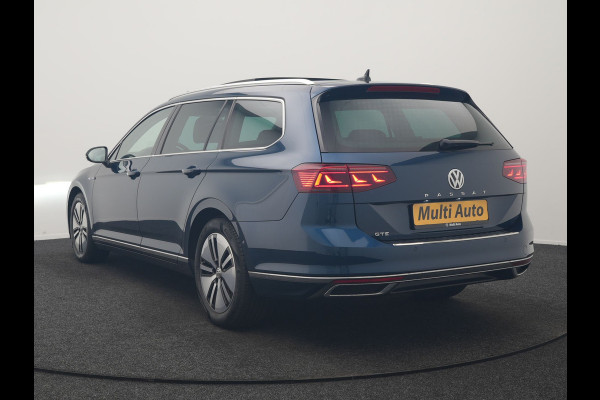 Volkswagen Passat 1.4 TSI PHEV GTE Business 218pk Dealer O.H. | Trekhaak Af Fabriek | Panodak | Head Up | Adaptive Cruise | 360 Camera | Dynaudio | Lederen Sportstoelen Memory & Massage | IQ Light | Stoelen & Stuur Verwarmd | Blis | Keyless | Apple Carplay | Plug In Hybrid |