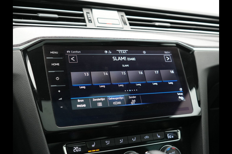 Volkswagen Passat 1.4 TSI PHEV GTE Business 218pk Dealer O.H. | Trekhaak Af Fabriek | Panodak | Head Up | Adaptive Cruise | 360 Camera | Dynaudio | Lederen Sportstoelen Memory & Massage | IQ Light | Stoelen & Stuur Verwarmd | Blis | Keyless | Apple Carplay | Plug In Hybrid |