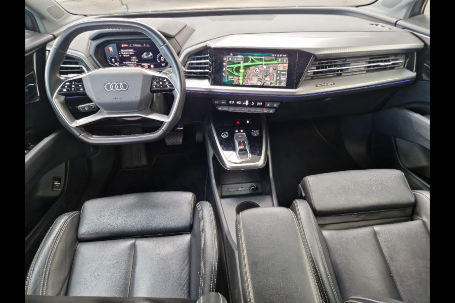 Audi Q4 e-tron 40 edition 77 kWh Soh 92% Leer Trekhaak Carplay Camera Advanced