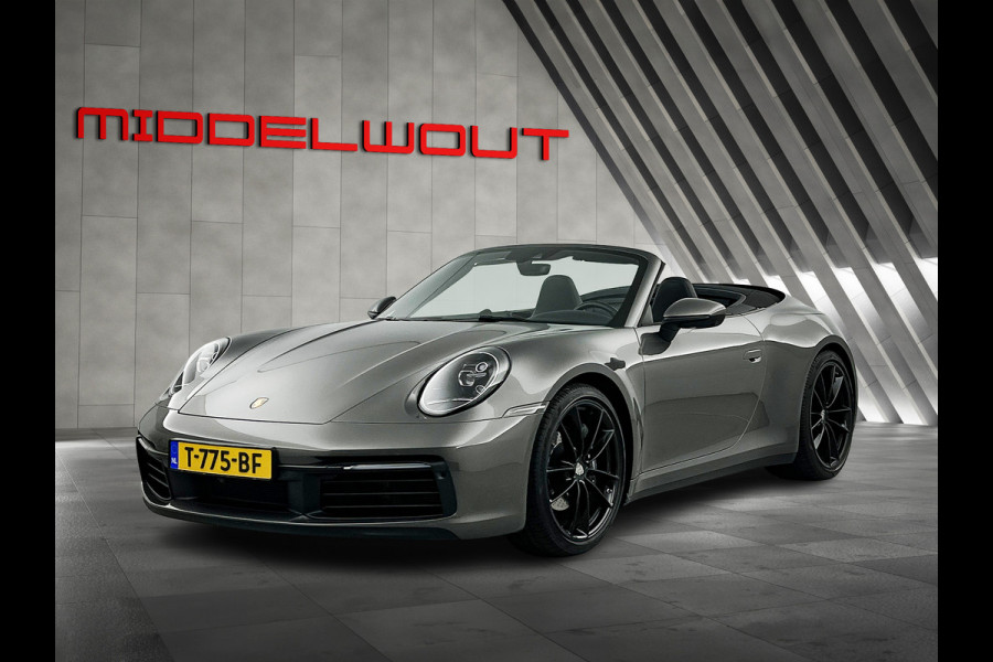 Porsche 911 992 Cabrio 3.0 Carrera Sport chrono/PDLS/Luchtvering/Sport uitlaat/carplay