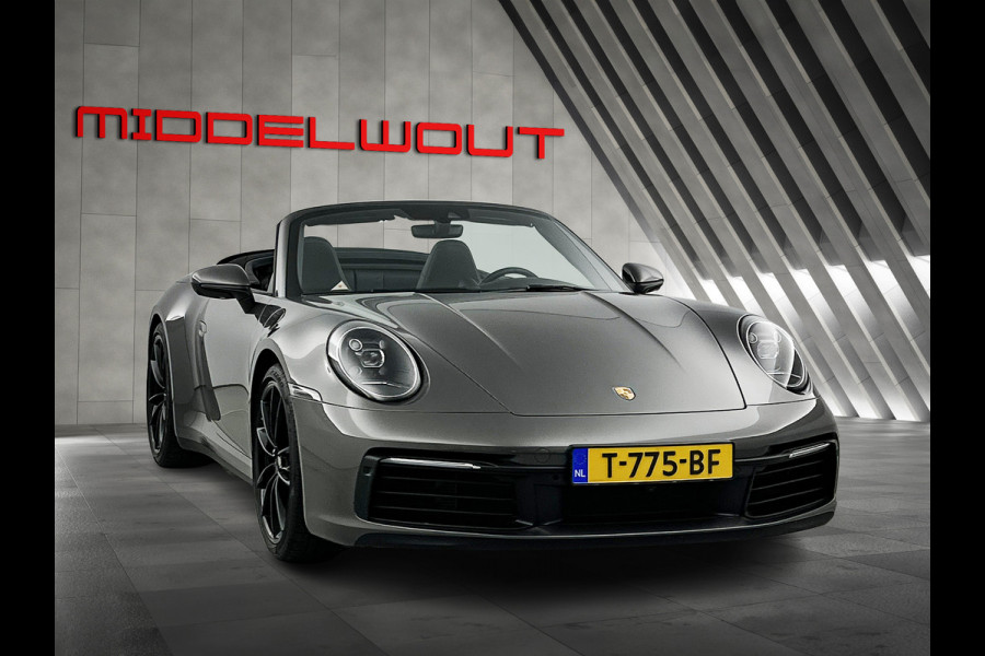Porsche 911 992 Cabrio 3.0 Carrera Sport chrono/PDLS/Luchtvering/Sport uitlaat/carplay