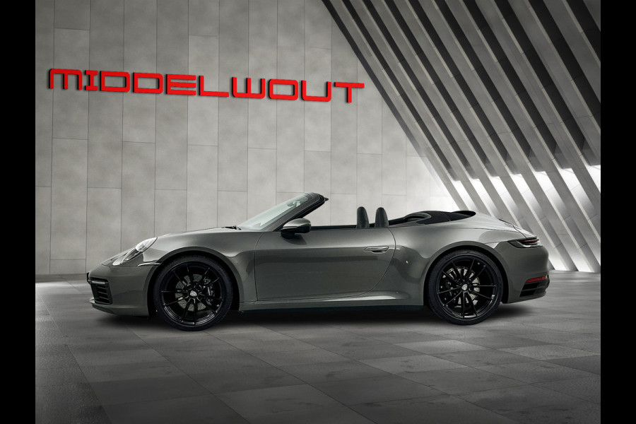 Porsche 911 992 Cabrio 3.0 Carrera Sport chrono/PDLS/Luchtvering/Sport uitlaat/carplay
