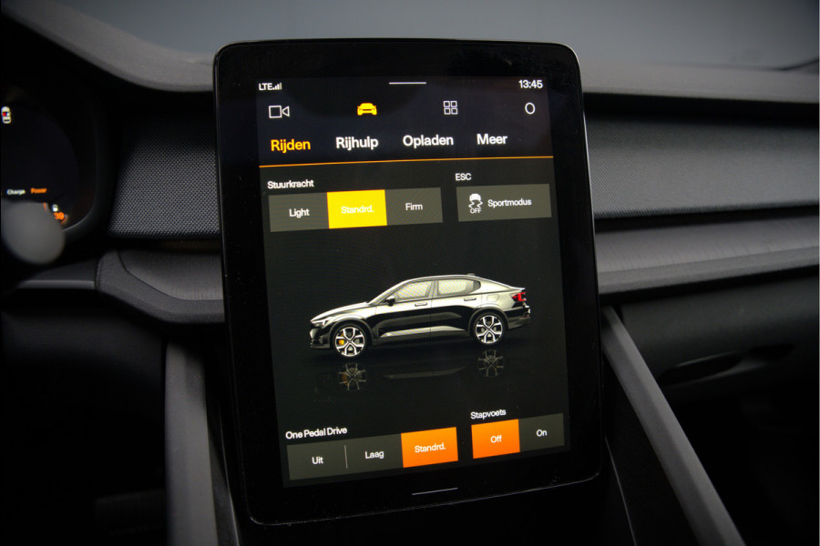 Polestar 2 Long Range Dual Motor Launch Edition 78kWh | Panoramadak | Stoelverwarming | Stuurverwarming | Harman Kardon | Memory Seat | 360 Camera | Keyless | Adaptive Cruise Control | Apple Carplay | BTW | LED | SOH 92,53%