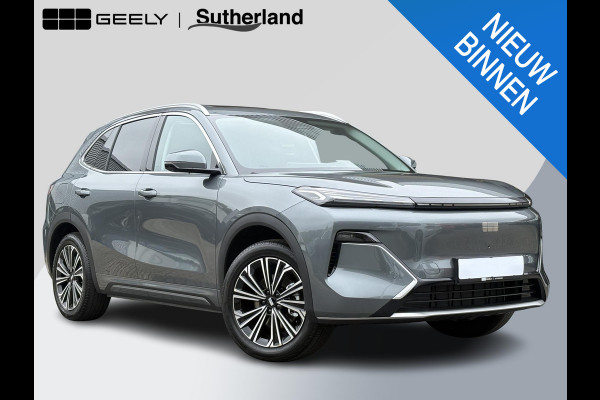 GEELY Starray EM-i 1.5 Max+ 262 PK | Panorama | Stoelen voor & achter verwarmd | Memory Seats | 360 Camera | 19 Inch LMV | 136km elektrisch bereik