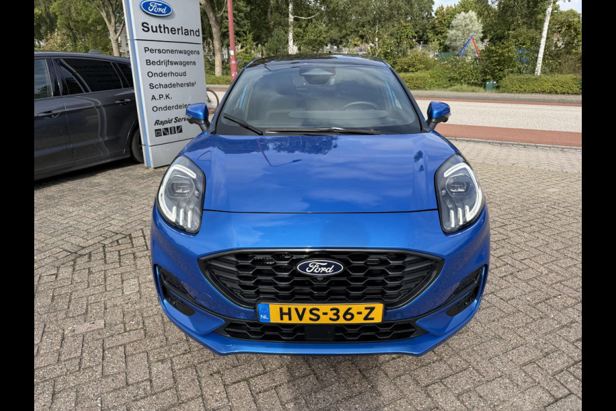 Ford Puma 1.0 EcoBoost Hybrid 155pk Automaat | Panoramadak | Afneembare trekhaak | Winter Pack | Adaptive cruise control | 360 graden camera | Bang&Olufsen | Elektrsiche achterklep | Matrix LED