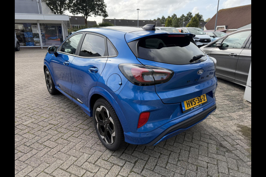 Ford Puma 1.0 EcoBoost Hybrid 155pk Automaat | Panoramadak | Afneembare trekhaak | Winter Pack | Adaptive cruise control | 360 graden camera | Bang&Olufsen | Elektrsiche achterklep | Matrix LED