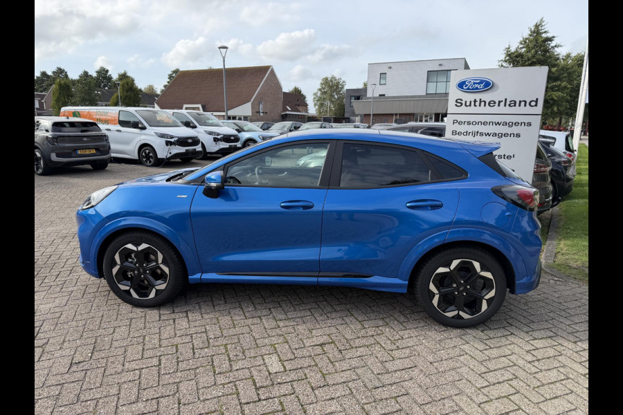 Ford Puma 1.0 EcoBoost Hybrid 155pk Automaat | Panoramadak | Afneembare trekhaak | Winter Pack | Adaptive cruise control | 360 graden camera | Bang&Olufsen | Elektrsiche achterklep | Matrix LED