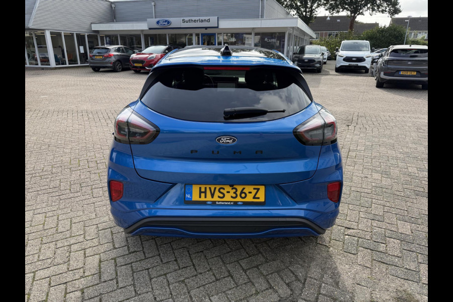 Ford Puma 1.0 EcoBoost Hybrid 155pk Automaat | Panoramadak | Afneembare trekhaak | Winter Pack | Adaptive cruise control | 360 graden camera | Bang&Olufsen | Elektrsiche achterklep | Matrix LED