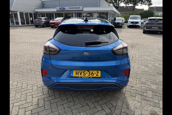 Ford Puma 1.0 EcoBoost Hybrid 155pk Automaat | Panoramadak | Afneembare trekhaak | Winter Pack | Adaptive cruise control | 360 graden camera | Bang&Olufsen | Elektrsiche achterklep | Matrix LED