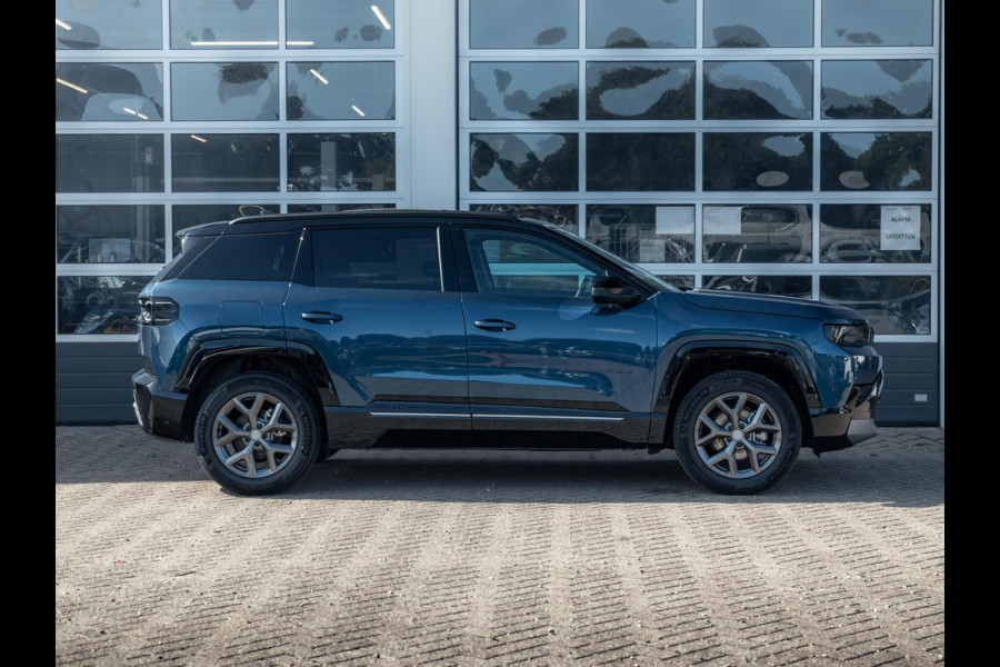Jeep Compass 1.2 e-Hybrid First Edition | Adapt. Cruise | Schuif/Kanteldak | Camera | Carplay | 18" | Elektr. A-Klep | Navi | Winter Pack