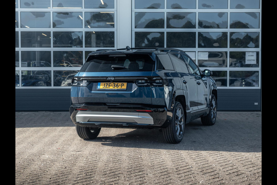 Jeep Compass 1.2 e-Hybrid First Edition | Adapt. Cruise | Schuif/Kanteldak | Camera | Carplay | 18" | Elektr. A-Klep | Navi | Winter Pack