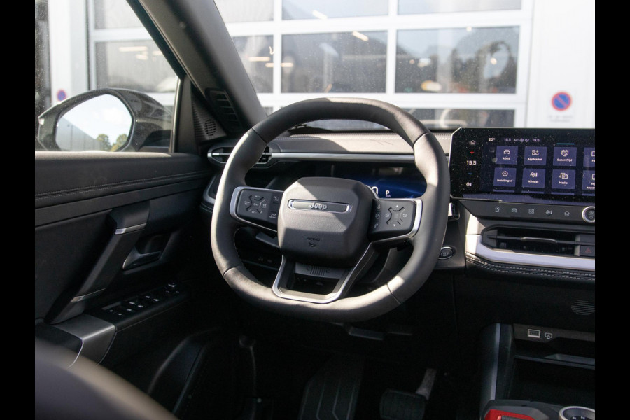 Jeep Compass 1.2 e-Hybrid First Edition | Adapt. Cruise | Schuif/Kanteldak | Camera | Carplay | 18" | Elektr. A-Klep | Navi | Winter Pack