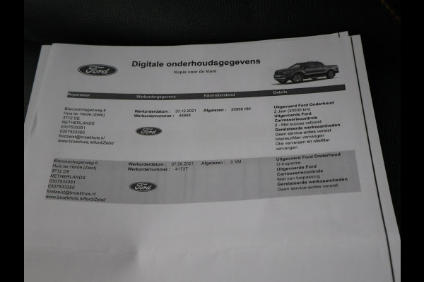 Ford Ranger 2.0 214 PK 4WD 214 PK AUT. WILDTRAK SUPERC + ADAPTIVE CRUISE | CAMERA | CARPLAY | TREKHAAK 3500 KG