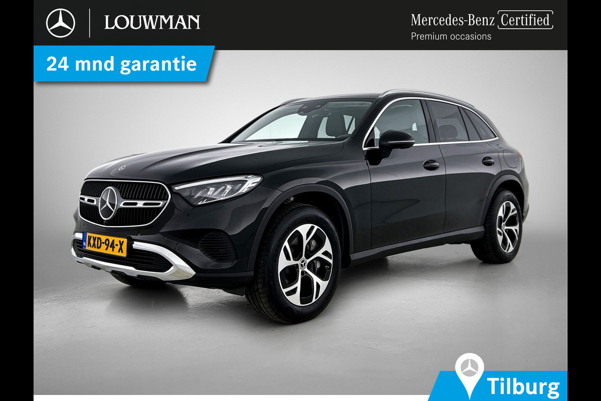 Mercedes-Benz GLC 300 e 4MATIC Plug-In Hybride Trekhaak | Panorama Schuif-Kanteldak | Parkeerpakket met achteruitcamera | Distronic | Ledkolampen | Advanced Soundsystem. Inclusief 24 maanden Mercedes-Benz Certified garantie voor Europa.