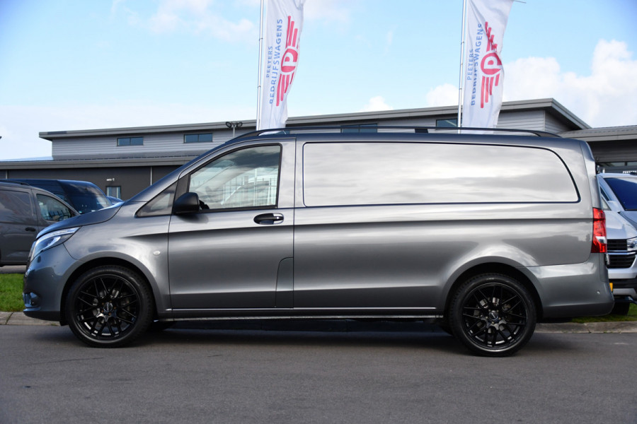 Mercedes-Benz Vito 116 CDI L2 PB Edition Camera, Cruise, Carplay, LED, Clima, 164pk, Multimedia, Trekhaak, Automaat, Uniek!
