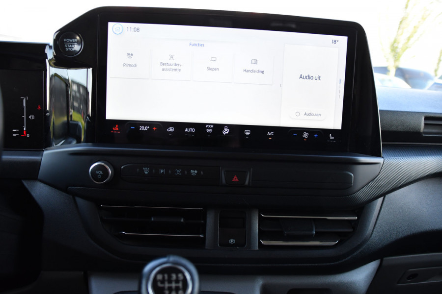 Ford Transit Custom 300 2.0 TDCI L1H1 Limited Black Edition Camera, Cruise, Carplay, LED, Stoelverwarming , 150pk, Sensoren, Trekhaak, Multimedia, Uniek!