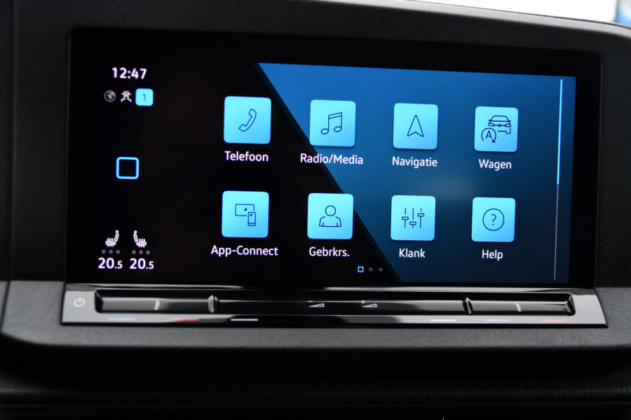 Volkswagen Caddy Cargo 1.5 TSI PB Edition Camera, Adaptieve Cruise, Carplay, LED, Stoelverwarming, Multimedia, Automaat, 115pk, Benzine, Uniek!