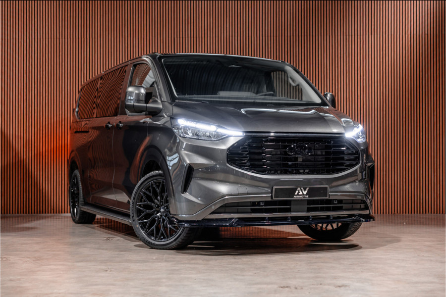 Ford Transit Custom 320 2.0 TDCI 150 PK L2H1 Limited | 6-zitter | ACC | Blind Spot | Navigatie | CarPlay | Camera | Trekhaak | Stoel- en stuurwielverwarming | DAB | BPM Vrij | Luxe dubbel cabine