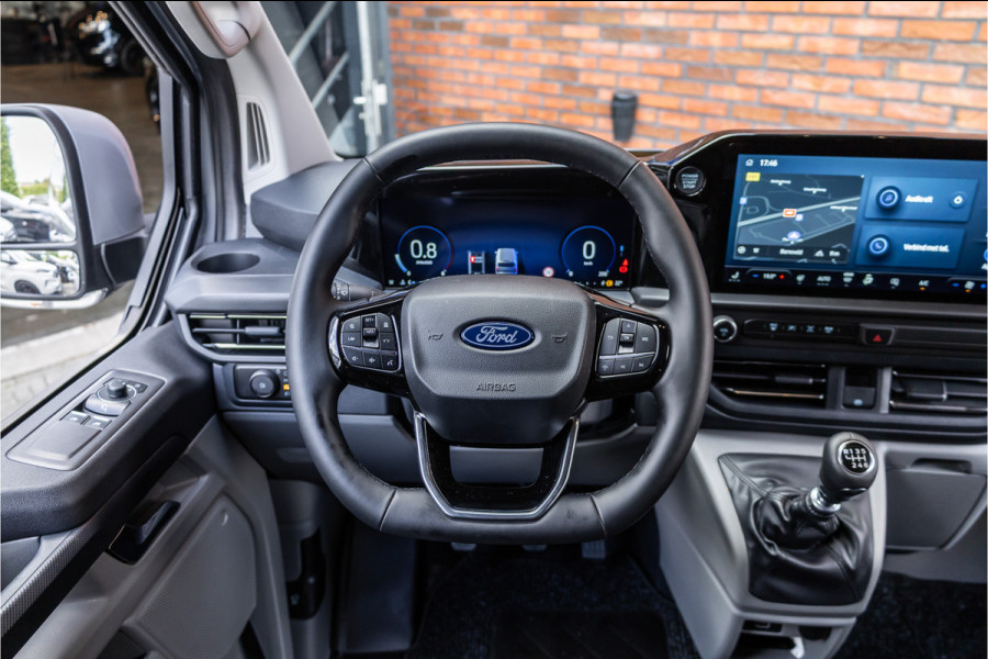 Ford Transit Custom 320 2.0 TDCI 150 PK L2H1 Limited | 6-zitter | ACC | Blind Spot | Navigatie | CarPlay | Camera | Trekhaak | Stoel- en stuurwielverwarming | DAB | BPM Vrij | Luxe dubbel cabine