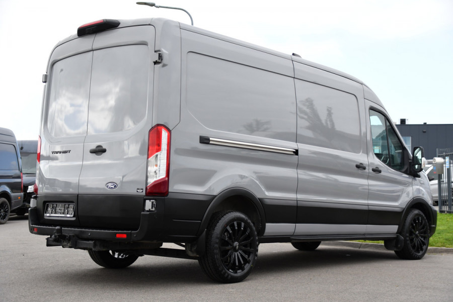 Ford Transit 350 2.0 TDCI L3H2 Raptor Edition FACELIFT! Virtual, 360 Camera, Carplay, Adaptieve Cruise, Stoelverwarming, Stuur verwarming, 165pk, automaat, Trekhaak, Uniek!