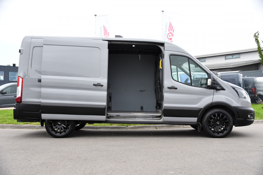 Ford Transit 350 2.0 TDCI L3H2 Raptor Edition FACELIFT! Virtual, 360 Camera, Carplay, Adaptieve Cruise, Stoelverwarming, Stuur verwarming, 165pk, automaat, Trekhaak, Uniek!