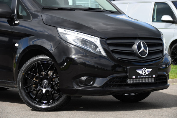 Mercedes-Benz Vito 116 CDI L2 Black Edition Camera, Cruise, Carplay, LED, 164pk, Stoelverwarming, Standkachel, Automaat, Multimedia, Uniek!