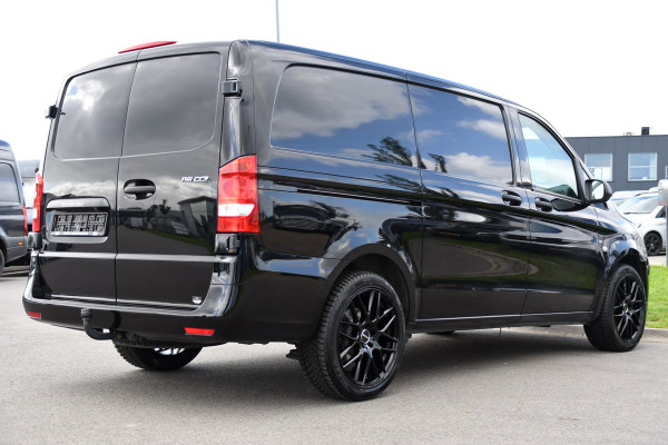 Mercedes-Benz Vito 116 CDI L2 Black Edition Camera, Cruise, Carplay, LED, 164pk, Stoelverwarming, Standkachel, Automaat, Multimedia, Uniek!