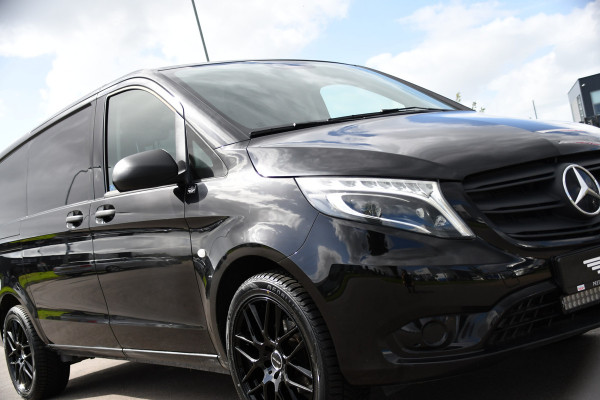 Mercedes-Benz Vito 116 CDI L2 Black Edition Camera, Cruise, Carplay, LED, 164pk, Stoelverwarming, Standkachel, Automaat, Multimedia, Uniek!