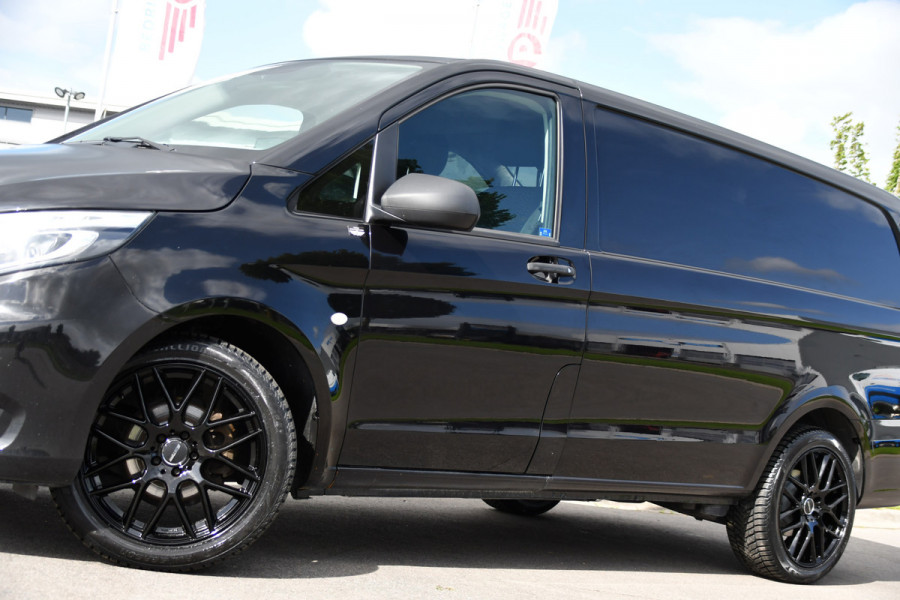 Mercedes-Benz Vito 116 CDI L2 Black Edition Camera, Cruise, Carplay, LED, 164pk, Stoelverwarming, Standkachel, Automaat, Multimedia, Uniek!