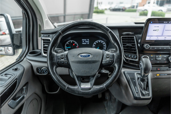 Ford Transit Custom 320 2.0 TDCI 185 PK L2H1 Sport | L+R Schuifdeur | CarPlay | Camera | Navigatie | Trekhaak | Stoelverwarming | Cruise control | DAB | Nieuwe APK