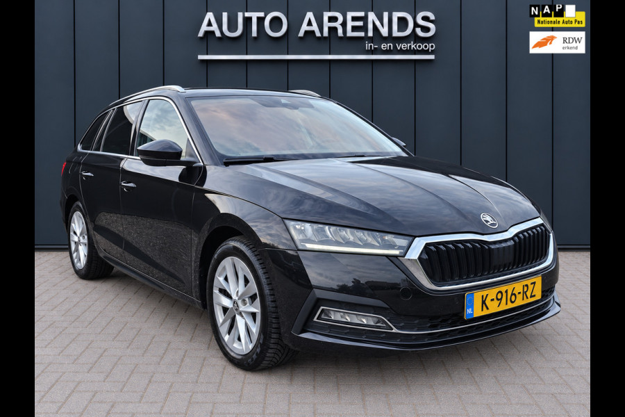 Škoda Octavia Combi 1.5 e-TSI Business Edition Plus Automaat/Virtuel/Led/Adapt.Cruise/Trekhaak/Camera/AppleCarplay/Stoelverwarming