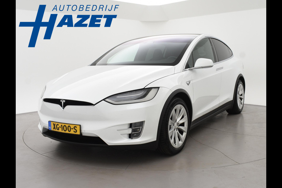 Tesla Model X 75D 333 PK BASE + TREKHAAK 2250 KG | STOELVERW. V+A | CAMERA | LUCHTVERING