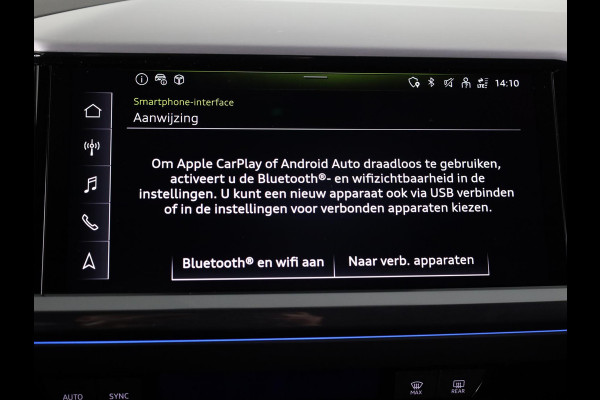 Audi Q4 e-tron 45 S edition Competition e-tron 82 kWh 286 pk | Navigatie | Stoelverwarming | Assistentiepakket plus | Comfortpakket | Ambient lichtpakket | Optiekpakket zwart plus | 20 inch Lichtmetalen velgen