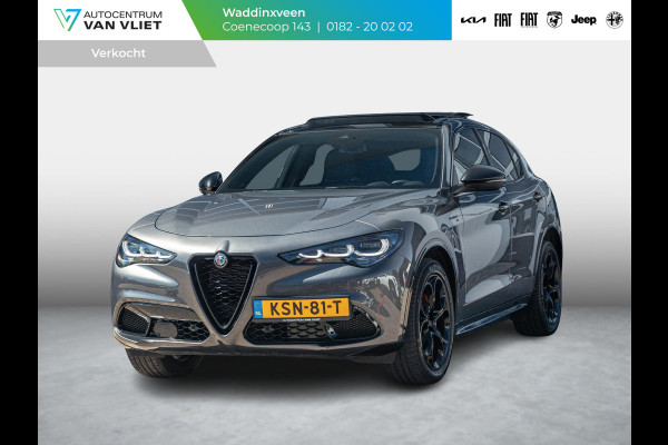 Alfa Romeo Stelvio 2.0 Turbo 280pk AWD Veloce | Schuif/Kanteldak | Harman Kardon | Adapt. Cruise | Matrix LED | Winter Pack | Apple Carplay