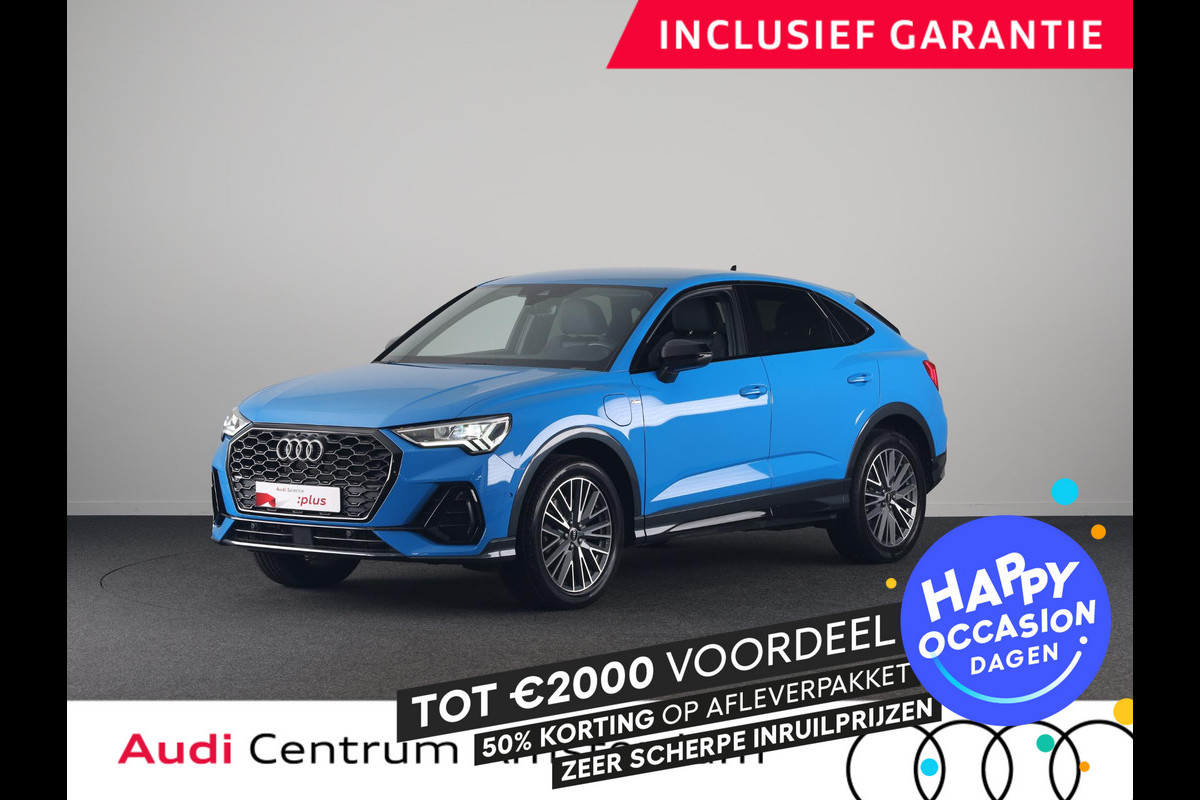 Audi Q3 Sportback 45 TFSI e S Edition 245pk | Navigatie | Elektrisch verstelbare voorstoelen | Sonos Audio | Adaptieve cruise controle | Stoelverwarming | S-line interieur