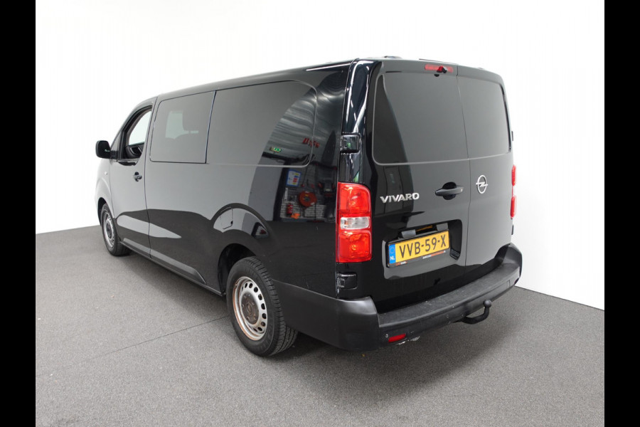 Opel Vivaro 2.0 CDTI L3H1 145PK Dubbele Cabine Automaat Airco Apple Carplay/Android Auto Navigatie Trekhaak Camera Parkeersensoren