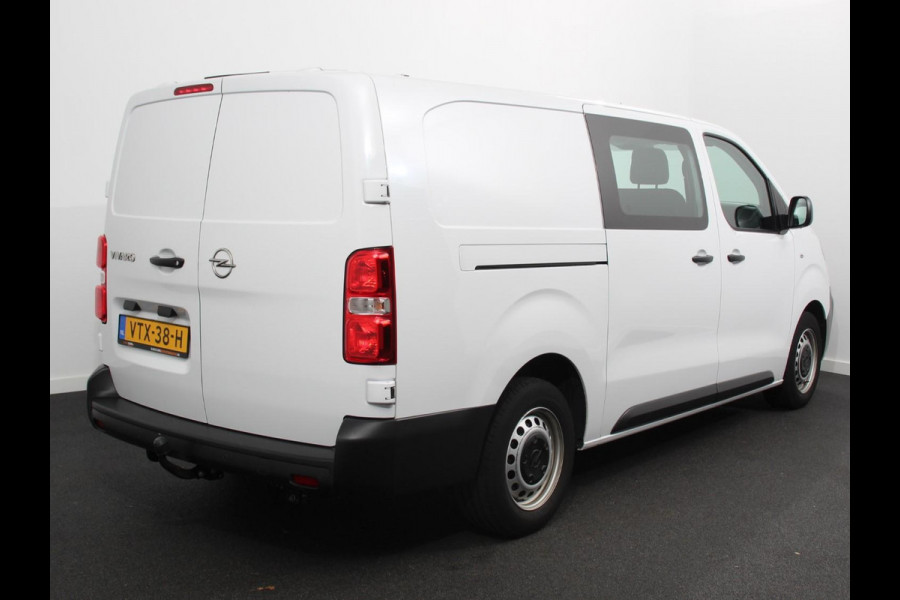 Opel Vivaro 2.0 CDTI Automaat 145 pk L3H1 Dubbele Cabine 6 Persoons Edition Trekhaak Navigatie Apple Carplay Android Auto Airco Bluetooth Betimmering Cruise Control