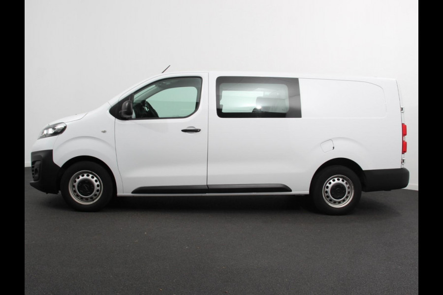 Opel Vivaro 2.0 CDTI Automaat 145 pk L3H1 Dubbele Cabine 6 Persoons Edition Trekhaak Navigatie Apple Carplay Android Auto Airco Bluetooth Betimmering Cruise Control