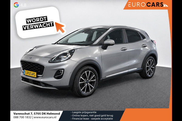 Ford Puma 1.0 EcoBoost Hybrid Titanium Navigatie Apple CarPlay Android Auto Camera Parkeerhulp Adaptive Cruise Control Stoel- en stuurverwarming Dodehoekdetectie Climate Control Lichtmetalen velgen