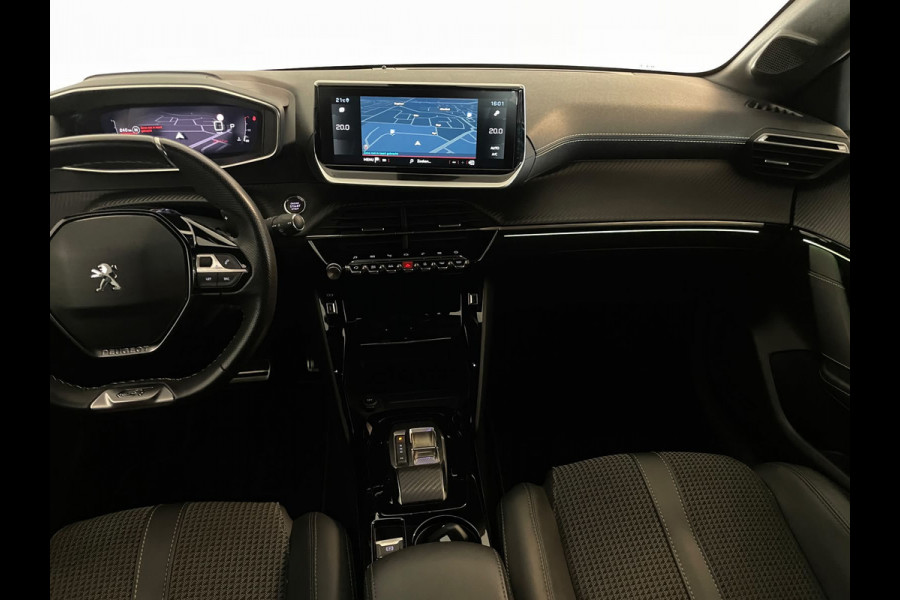 Peugeot 208 1.2 PureTech GT Pack 130PK AUTOMAAT PARELMOER WIT AIRCO CLIMA NAVI CRUISE KEYLESS APPLE CARPLAY PRIVACYGLAS NIEUWSTAAT