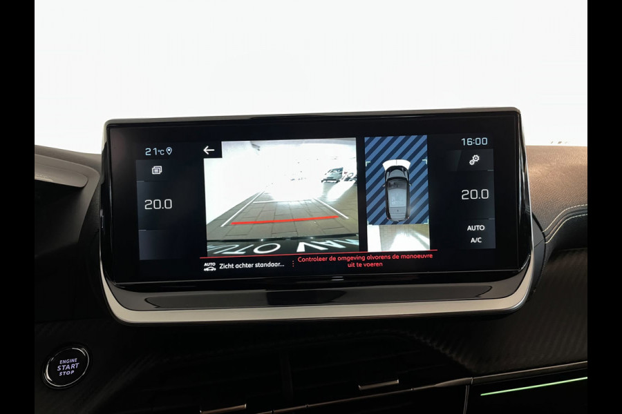 Peugeot 208 1.2 PureTech GT Pack 130PK AUTOMAAT PARELMOER WIT AIRCO CLIMA NAVI CRUISE KEYLESS APPLE CARPLAY PRIVACYGLAS NIEUWSTAAT
