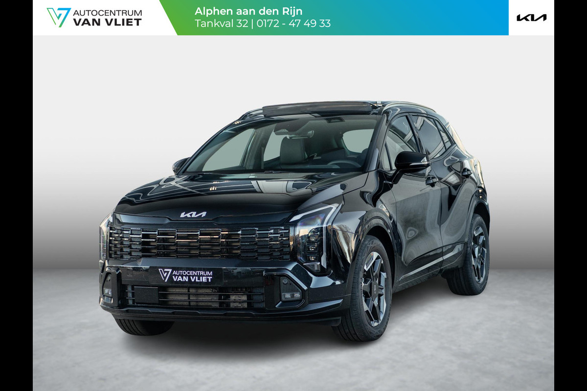 Kia Sportage 1.6 T-GDi Hybrid GT-Line | Op Voorraad | Schuif/kantel | Panorama | Elektrische achterklep | Stoelverwarming | Navi | Clima | Camera | Carplay