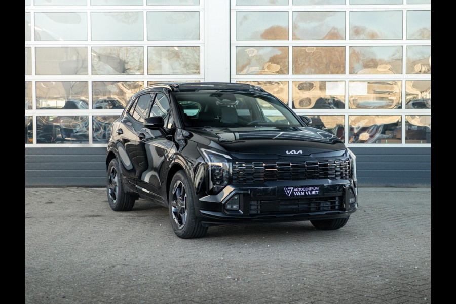 Kia Sportage 1.6 T-GDi Hybrid GT-Line | Op Voorraad | Schuif/kantel | Panorama | Elektrische achterklep | Stoelverwarming | Navi | Clima | Camera | Carplay