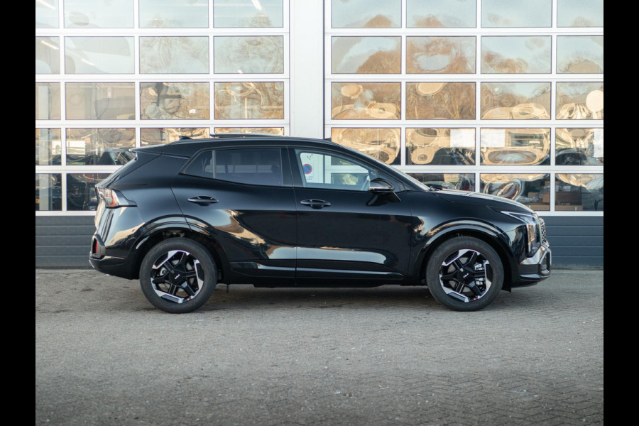Kia Sportage 1.6 T-GDi Hybrid GT-Line | Op Voorraad | Schuif/kantel | Panorama | Elektrische achterklep | Stoelverwarming | Navi | Clima | Camera | Carplay