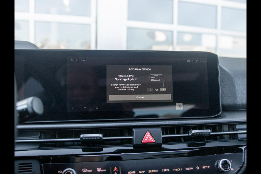 Kia Sportage 1.6 T-GDi Hybrid GT-Line | Op Voorraad | Schuif/kantel | Panorama | Elektrische achterklep | Stoelverwarming | Navi | Clima | Camera | Carplay
