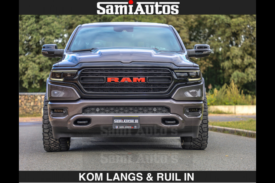 Dodge Ram MARGE + INCL BPM | LIMITED RED LINE 5.7 V8 HEMI | VIRTUAL | HUD | BOM EN BOM VOL | LUCHTVERING | 4X4 | CREWCAB DC | 5 PERSOONS BEDRIJFSAUTO | DUBBELE CABINE | LET OP: MARGE BTW VRIJ EN BPM IS BETAALD !