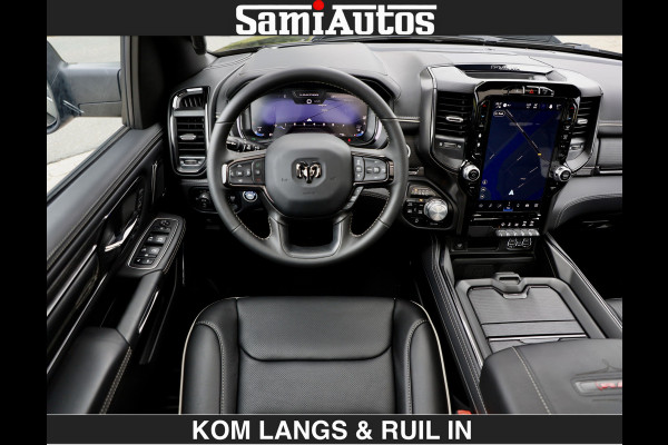 Dodge Ram MARGE + INCL BPM | LIMITED RED LINE 5.7 V8 HEMI | VIRTUAL | HUD | BOM EN BOM VOL | LUCHTVERING | 4X4 | CREWCAB DC | 5 PERSOONS BEDRIJFSAUTO | DUBBELE CABINE | LET OP: MARGE BTW VRIJ EN BPM IS BETAALD !