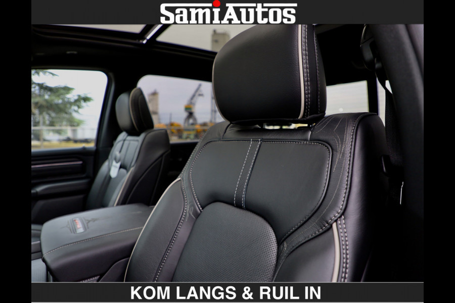 Dodge Ram MARGE + INCL BPM | LIMITED RED LINE 5.7 V8 HEMI | VIRTUAL | HUD | BOM EN BOM VOL | LUCHTVERING | 4X4 | CREWCAB DC | 5 PERSOONS BEDRIJFSAUTO | DUBBELE CABINE | LET OP: MARGE BTW VRIJ EN BPM IS BETAALD !