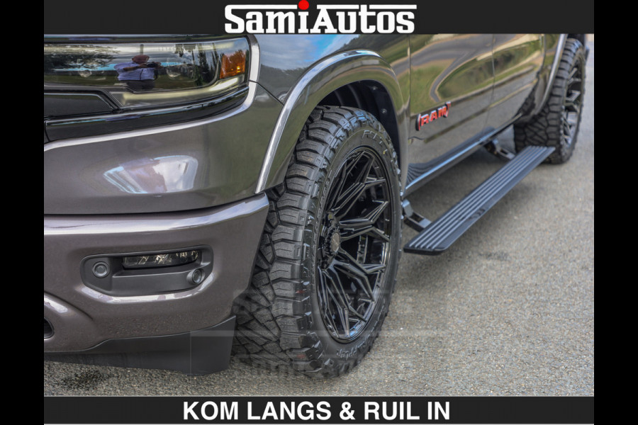 Dodge Ram MARGE + INCL BPM | LIMITED RED LINE 5.7 V8 HEMI | VIRTUAL | HUD | BOM EN BOM VOL | LUCHTVERING | 4X4 | CREWCAB DC | 5 PERSOONS BEDRIJFSAUTO | DUBBELE CABINE | LET OP: MARGE BTW VRIJ EN BPM IS BETAALD !