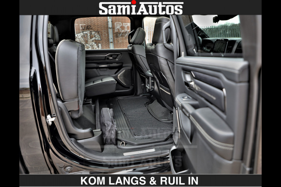 Dodge Ram MARGE + INCL BPM | LIMITED RED LINE 5.7 V8 HEMI | VIRTUAL | HUD | BOM EN BOM VOL | LUCHTVERING | 4X4 | CREWCAB DC | 5 PERSOONS BEDRIJFSAUTO | DUBBELE CABINE | LET OP: MARGE BTW VRIJ EN BPM IS BETAALD !